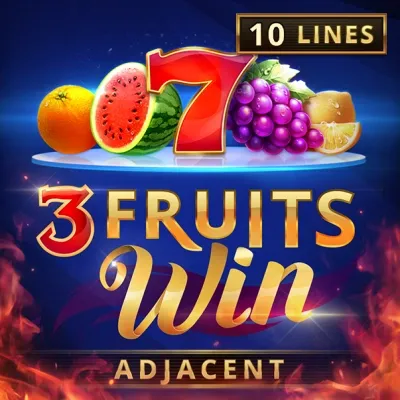 3 Fruits Win: 10 lines