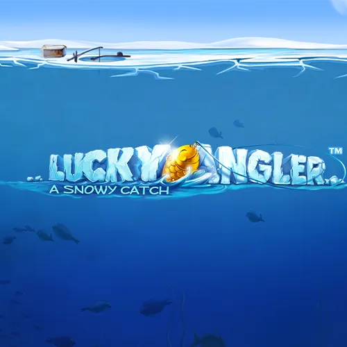 Lucky Angler: A Snowy Catch